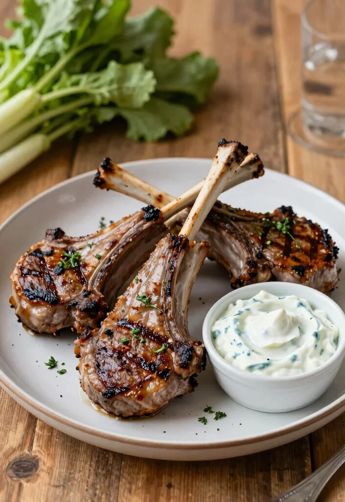 16 Gluten-Free Low-Carb Mediterranean Diet Recipes - 10. Spiced Lamb Chops 1