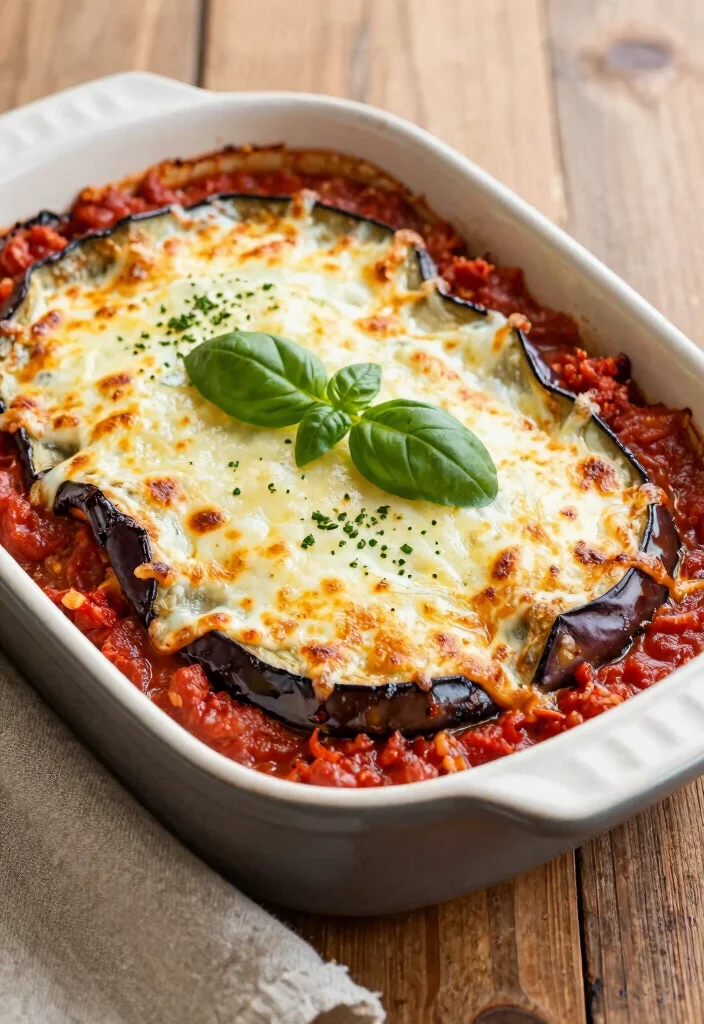16 Gluten-Free Low-Carb Mediterranean Diet Recipes - 4. Eggplant Parmesan Bake 1