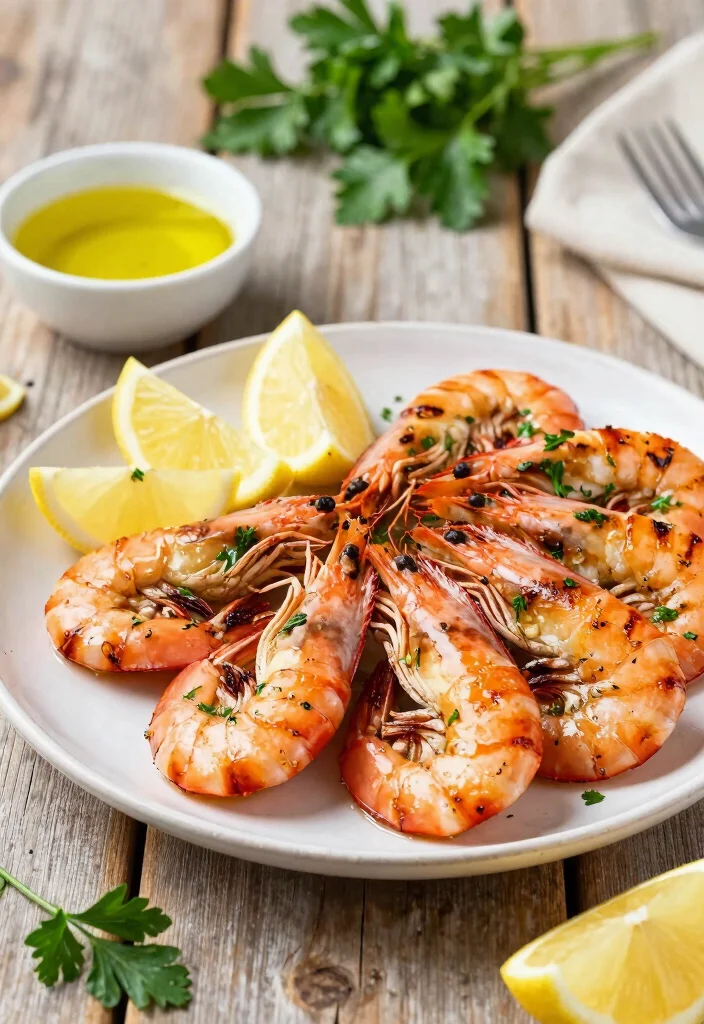 16 Gluten-Free Low-Carb Mediterranean Diet Recipes - 5. Lemon Herb Grilled Shrimp 1