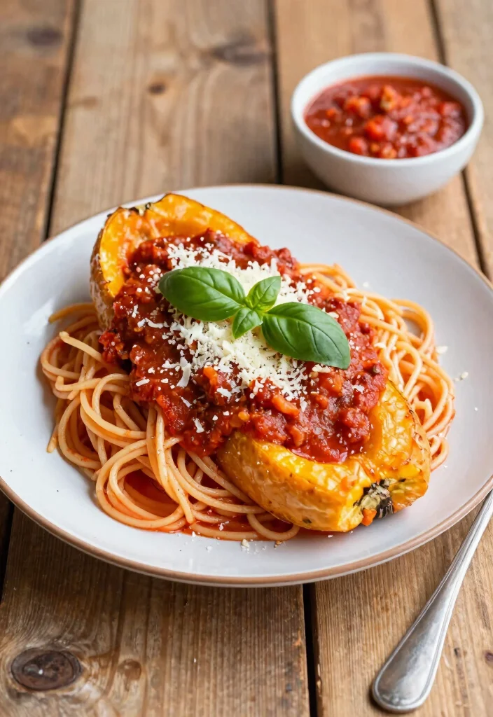16 Gluten-Free Low-Carb Mediterranean Diet Recipes - 7. Spaghetti Squash with Marinara Sauce 1