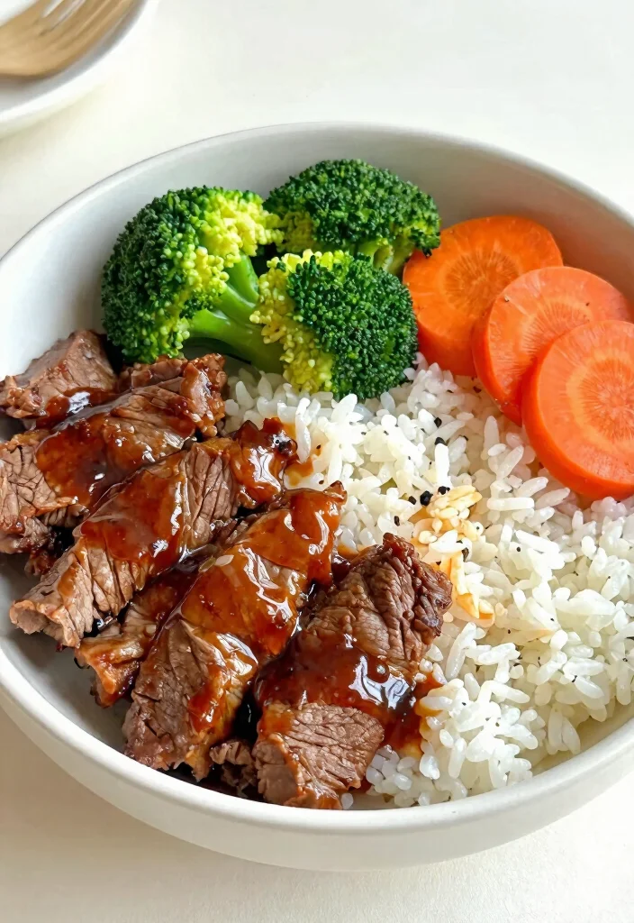 16 Mediterranean Beef Bowl Recipes High in Protein - 14. Teriyaki Beef Bowl 1