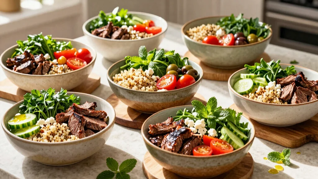 16 Mediterranean Beef Bowl Recipes High in Protein