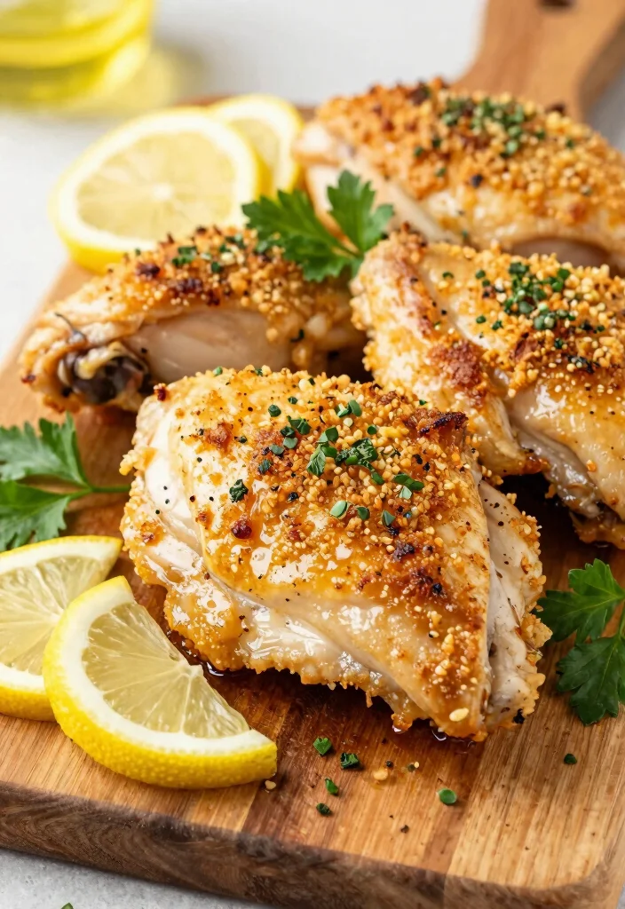 16 Mediterranean Chicken Thigh Recipes Juicy and Easy - 1. Lemon Garlic Chicken Thighs 1