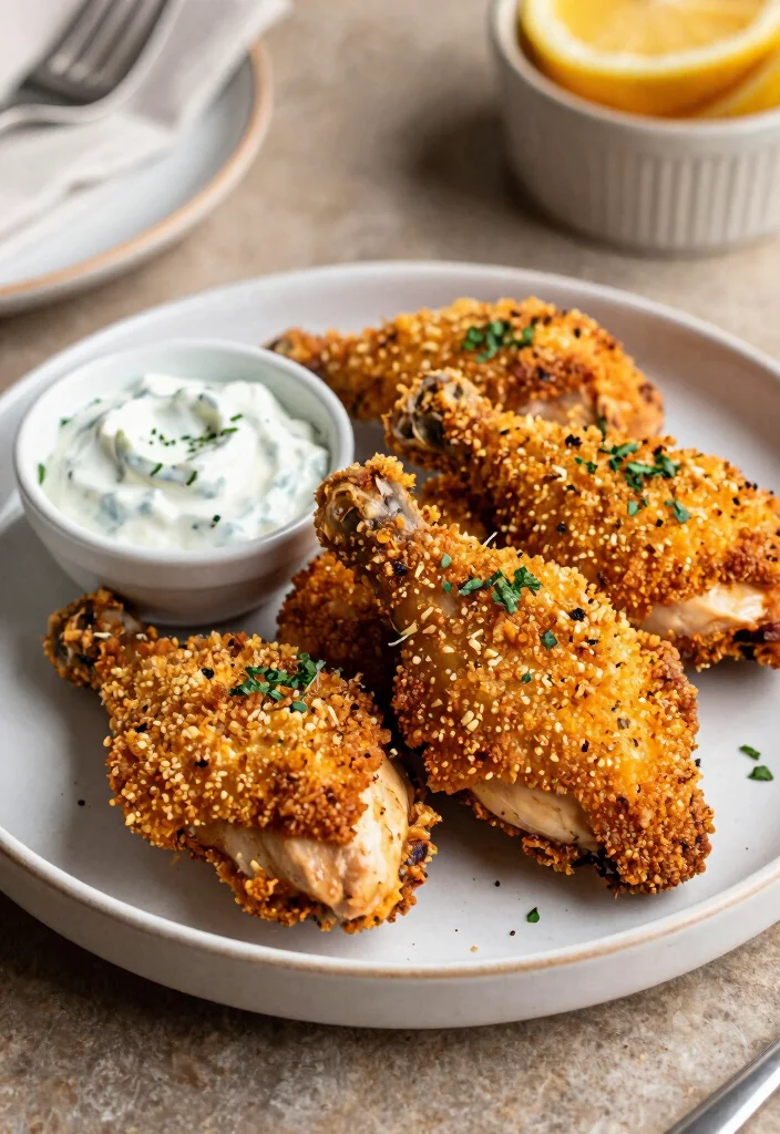 16 Mediterranean Chicken Thigh Recipes Juicy and Easy - 16. Garlic Parmesan Crusted Chicken Thighs 1