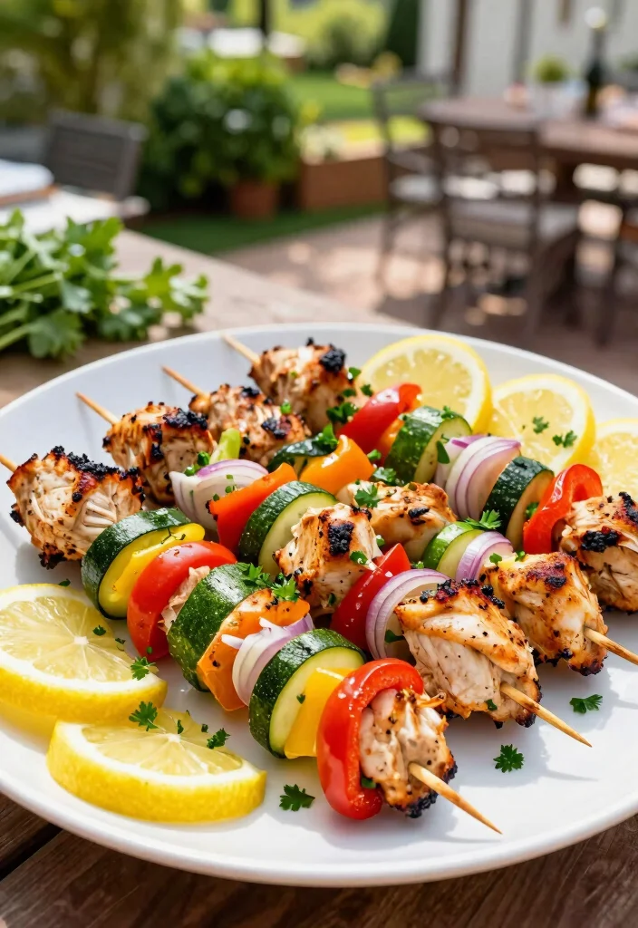 16 Mediterranean Chicken Thigh Recipes Juicy and Easy - 2. Mediterranean Chicken Thigh Skewers 1