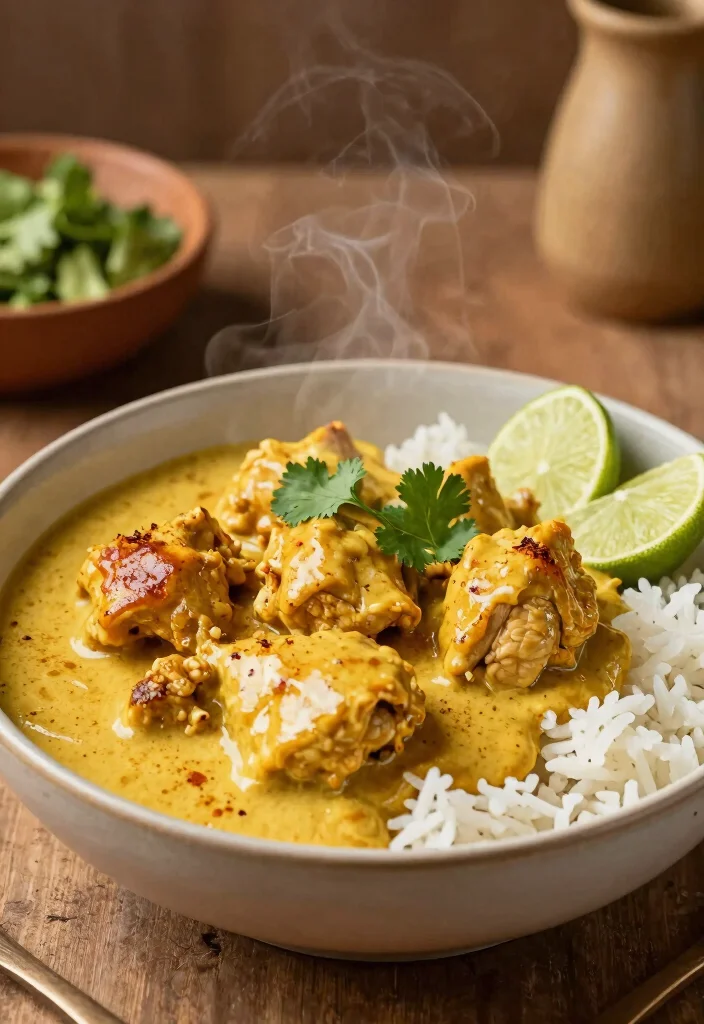 16 Mediterranean Chicken Thigh Recipes Juicy and Easy - 9. Coconut Curry Chicken Thighs 1