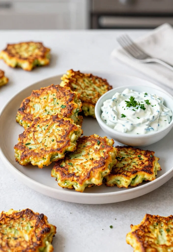16 Mediterranean Diet Breakfast Ideas for Busy Mornings - 11. Zucchini Fritters 1