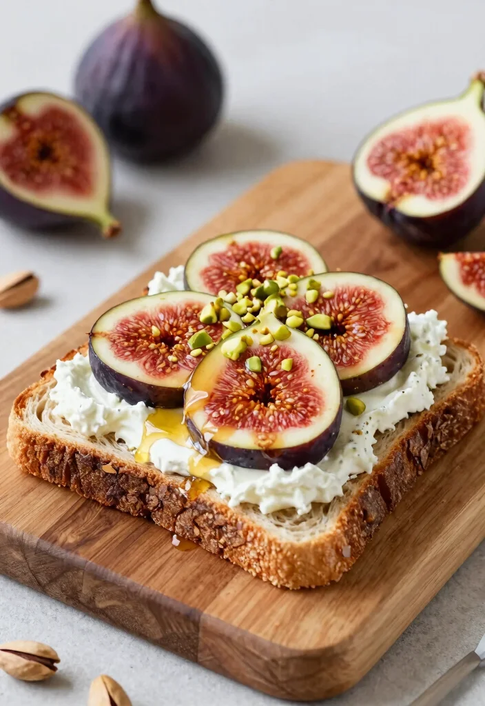 16 Mediterranean Diet Breakfast Ideas for Busy Mornings - 13. Figs and Ricotta Toast 1