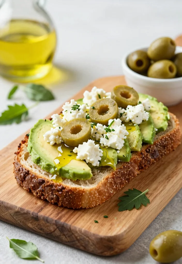 16 Mediterranean Diet Breakfast Ideas for Busy Mornings - 2. Mediterranean Avocado Toast 1