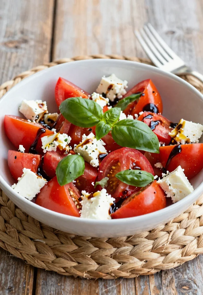 16 Mediterranean Diet Breakfast Ideas for Busy Mornings - 6. Tomato and Feta Salad 1