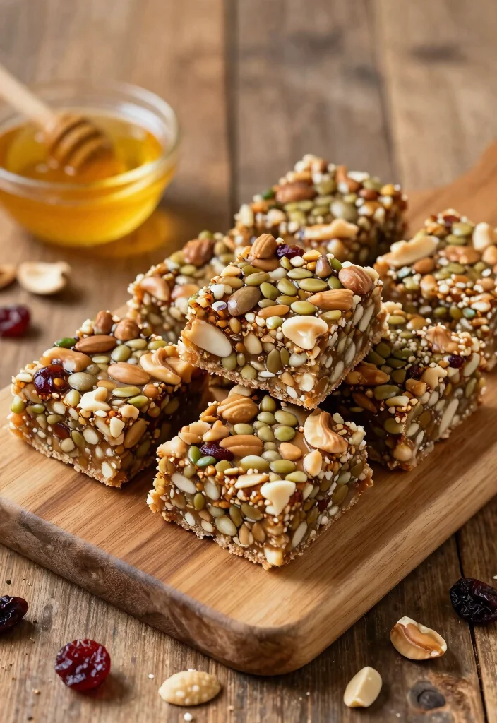 16 Mediterranean Diet Breakfast Ideas for Busy Mornings - 9. Nut and Seed Energy Bars 1