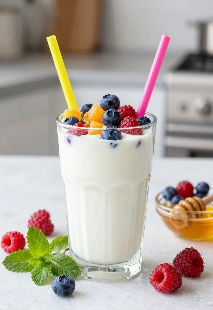 16 Mediterranean Diet Breakfast Recipes for Beginners - 1. Greek Yogurt and Berry Bliss Smoothie 1
