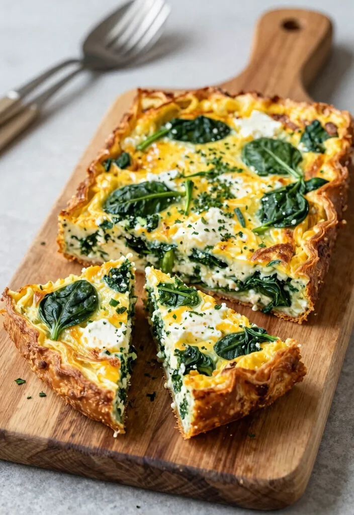 16 Mediterranean Diet Meal Plan Recipes for Beginners - 13. Frittata with Spinach and Feta 1
