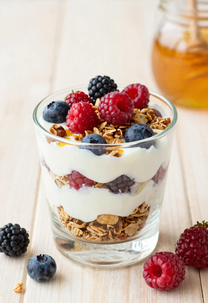 16 Mediterranean Diet Meal Plan Recipes for Beginners - 2. Greek Yogurt Parfait 1