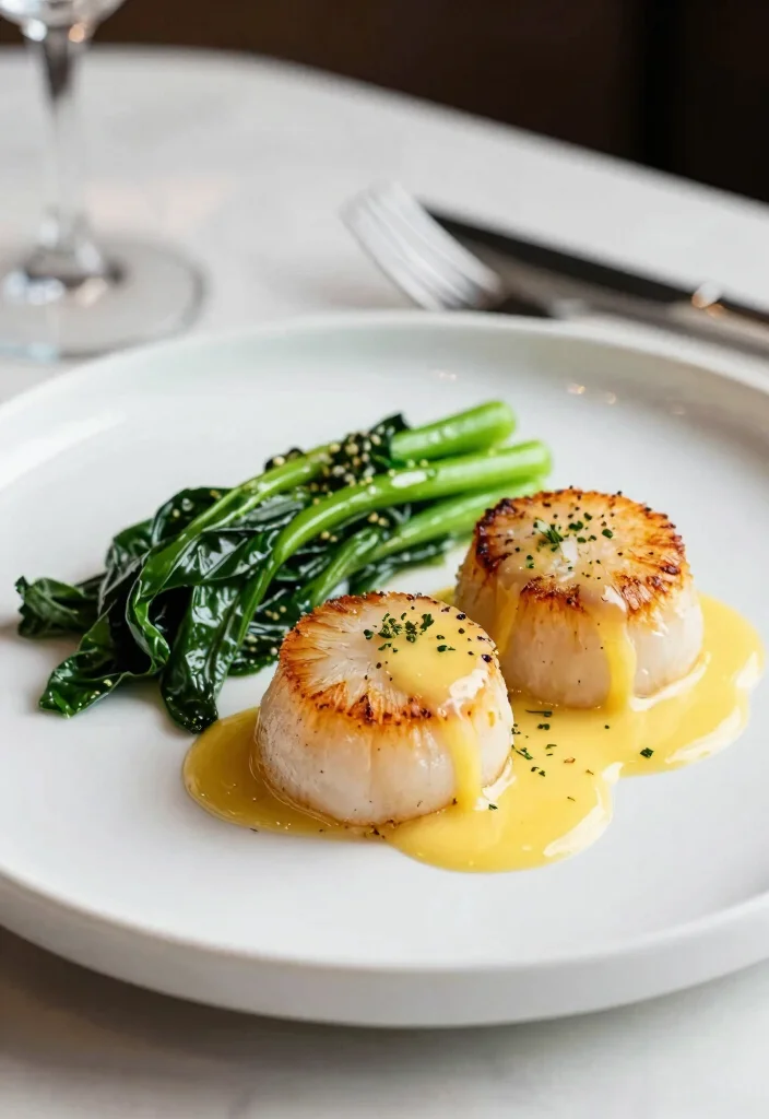 16 Mediterranean Diet Recipes Without Tomatoes - 10. Seared Scallops with Lemon Butter 1