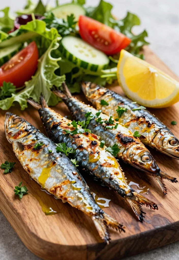16 Mediterranean Fish Dishes That Are Light and Flavorful - 1. Grilled Lemon-Garlic Sardines 1