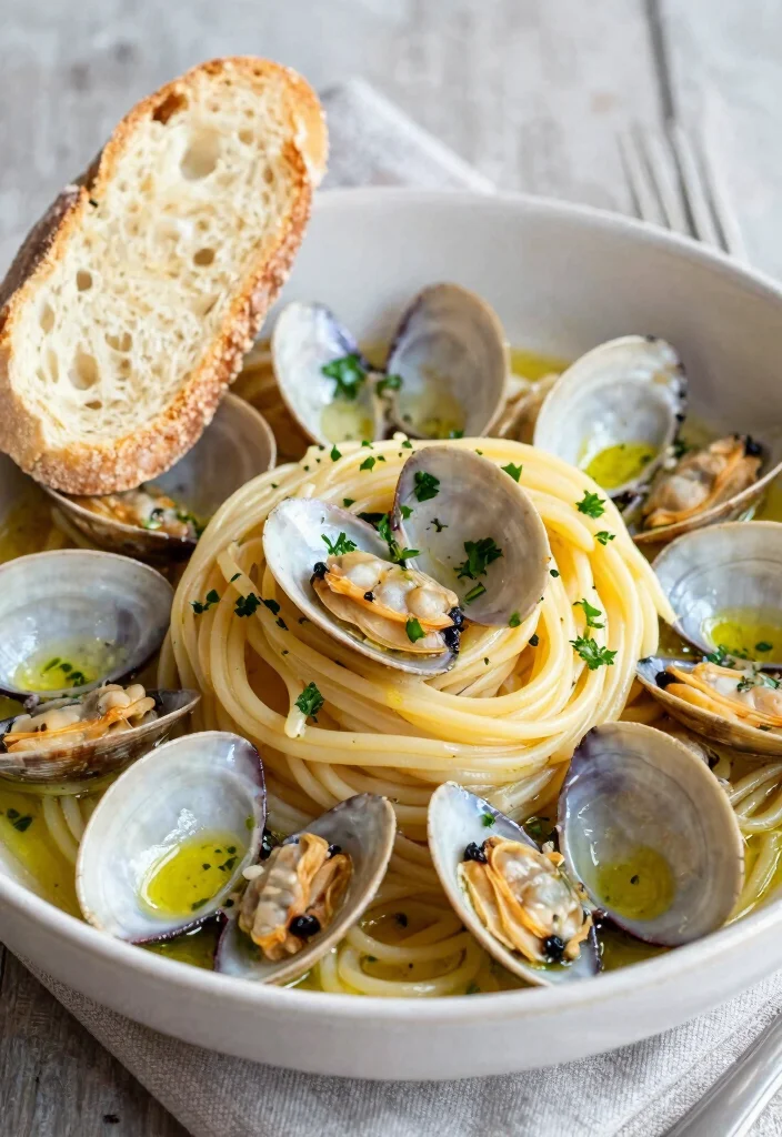 16 Mediterranean Fish Dishes That Are Light and Flavorful - 13. Spaghetti alle Vongole (Spaghetti with Clams) 1
