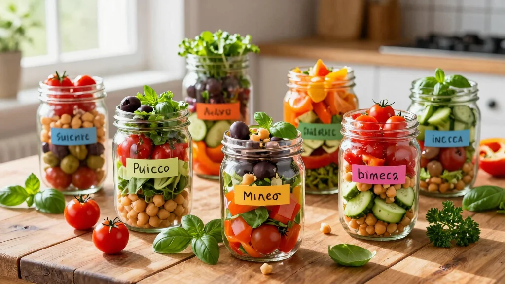 16 Mediterranean Salad in a Jar Recipes for Meal Prep