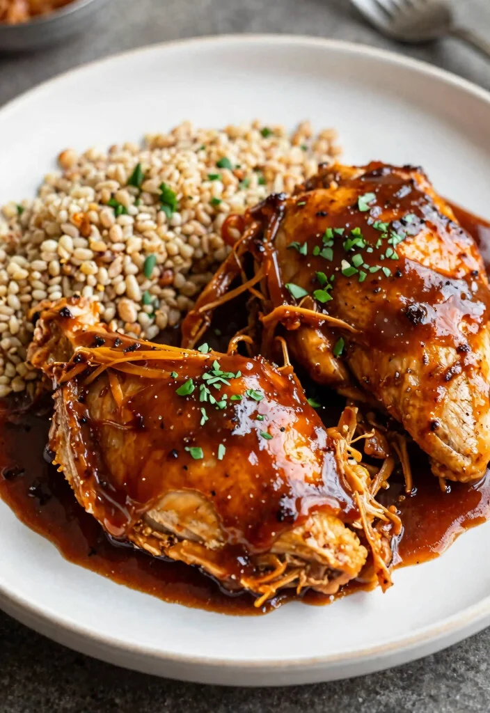 16 Slow Cooker Greek Chicken Mediterranean Diet Recipes - 15. Slow Cooker Greek BBQ Chicken 1