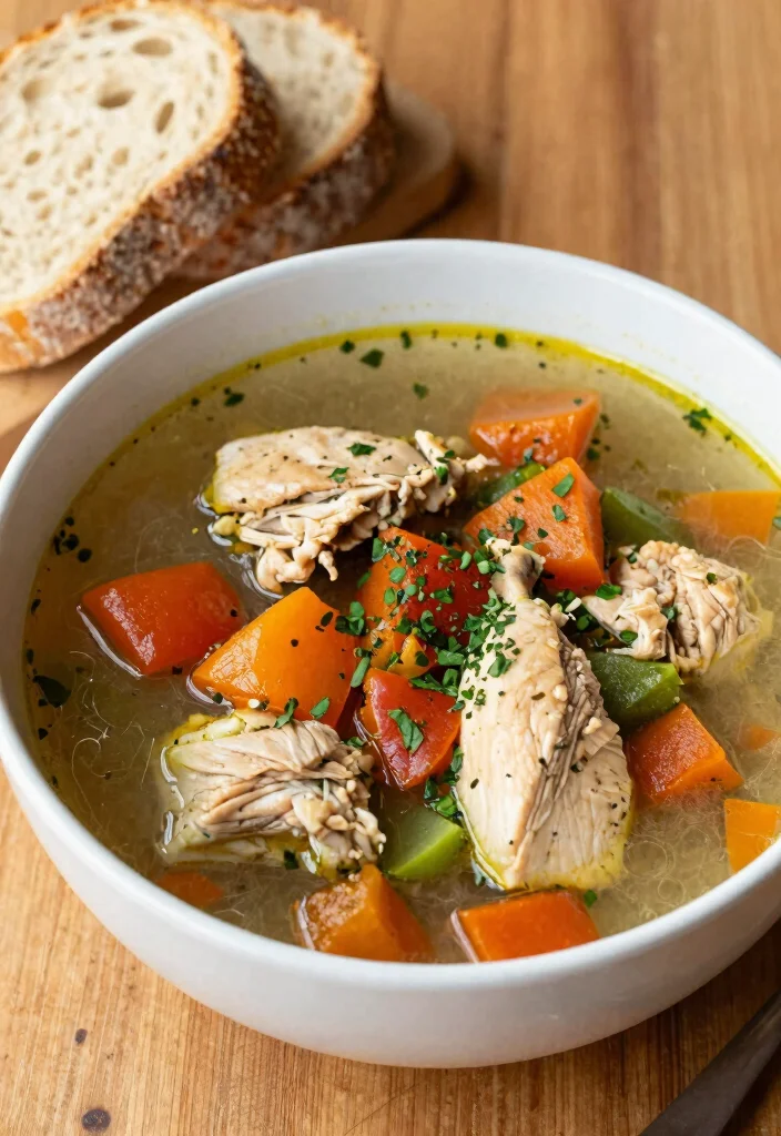 16 Slow Cooker Greek Chicken Mediterranean Diet Recipes - 6. Greek Chicken and Vegetable Stew 1