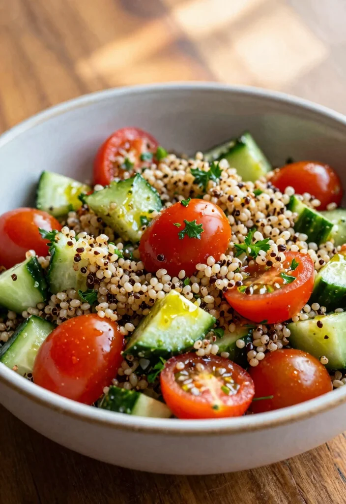 16 Weight Watchers Mediterranean Recipes That Fit Your Plan - 1. Mediterranean Quinoa Salad 1