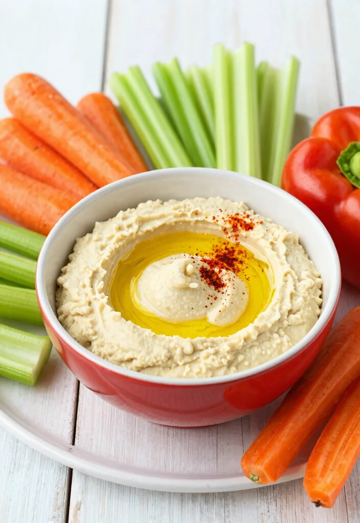 16 Weight Watchers Mediterranean Recipes That Fit Your Plan - 13. Lemon Garlic Hummus 1