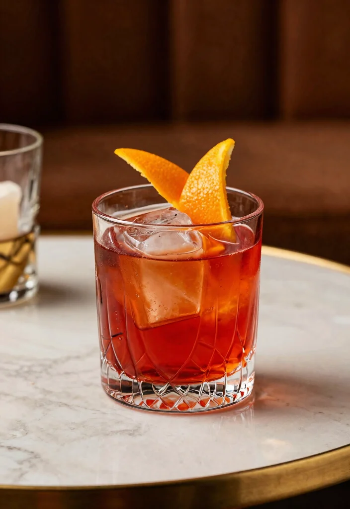 17 Absolut Mandarin Vodka Cocktail Recipes You’ll Love - 16. Mandarin Negroni 1