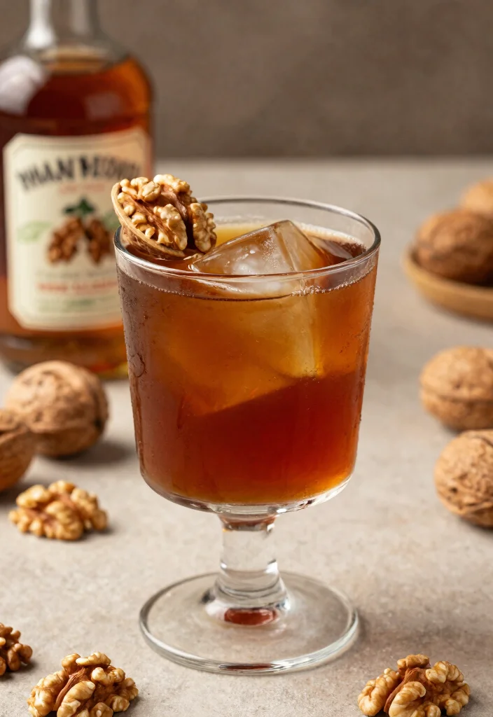 17 Banana Bread Old Fashioned Cocktail Recipes Cozy Style - 4. Banana Walnut Old Fashioned 1