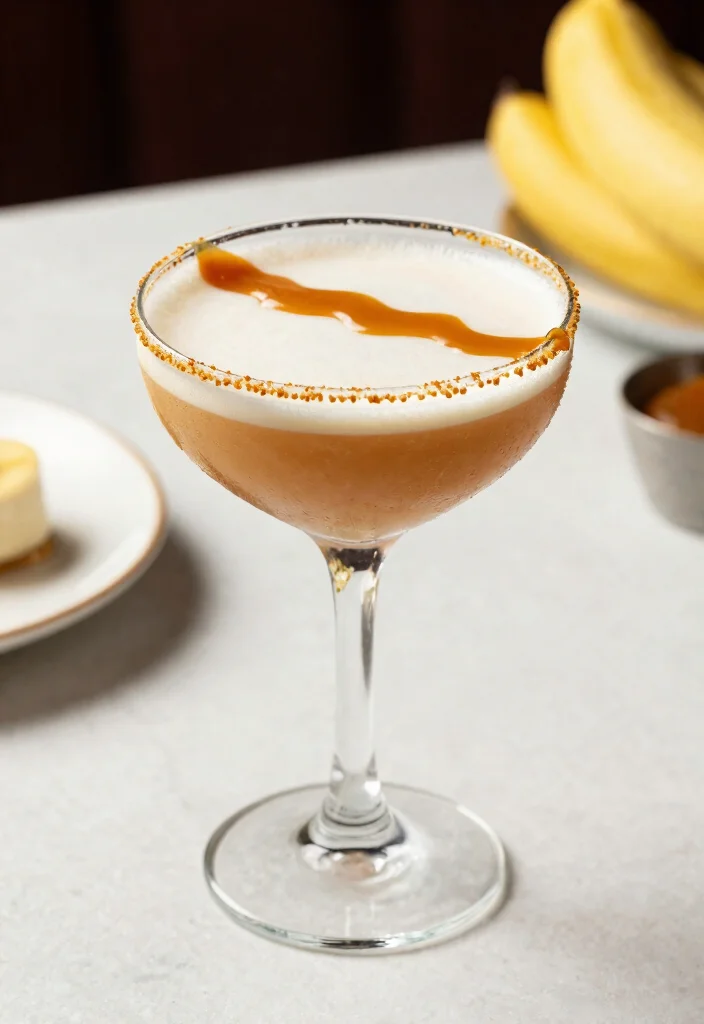 17 Banana Old Fashioned Cocktail Recipes You Must Try - 12. Caramel Banana Old Fashioned 1