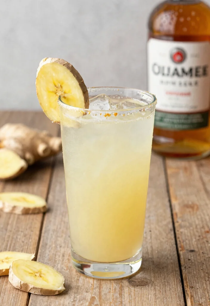 17 Banana Old Fashioned Cocktail Recipes You Must Try - 6. Ginger Banana Old Fashioned 1