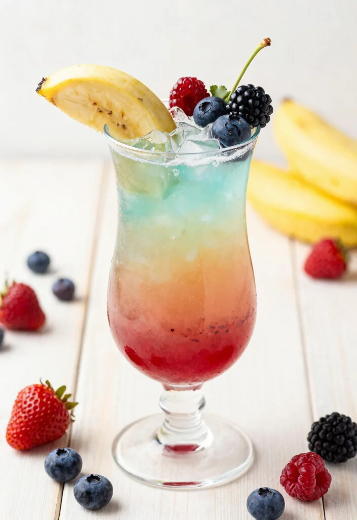 17 Banana Old Fashioned Cocktail Recipes You Must Try - 8. Berry Banana Old Fashioned 1