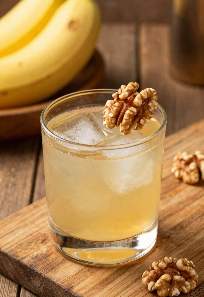 17 Banana Old Fashioned Cocktail Recipes You Must Try - 9. Walnut Banana Old Fashioned 1