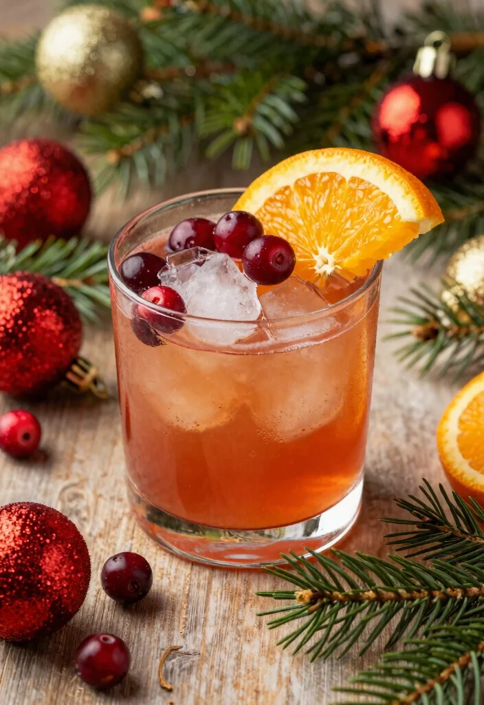 17 Batch Old Fashioned Cocktail Recipes for Easy Hosting - 10. Orange Cranberry Old Fashioned 1
