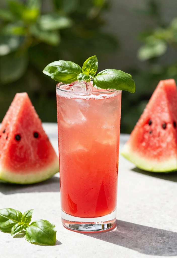 17 Batch Old Fashioned Cocktail Recipes for Easy Hosting - 14. Watermelon Basil Old Fashioned 1