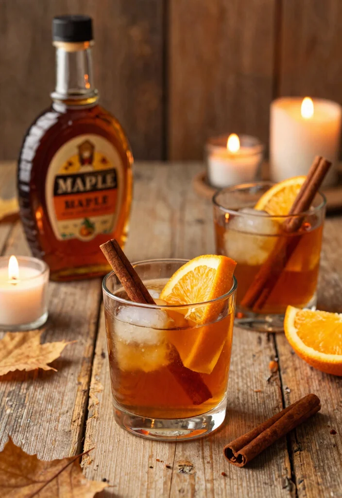 17 Batch Old Fashioned Cocktail Recipes for Easy Hosting - 2. Maple Bourbon Old Fashioned 1