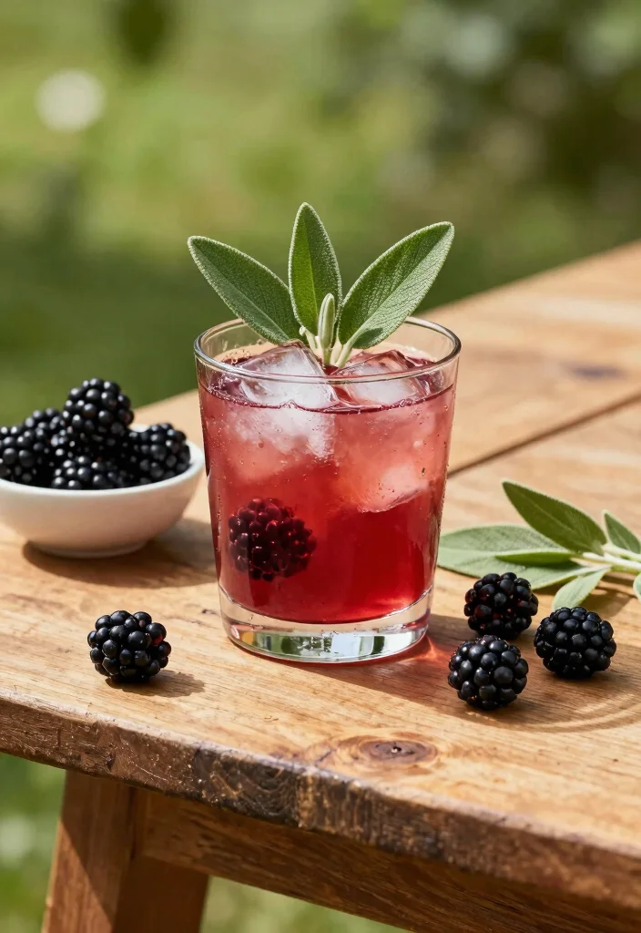 17 Batch Old Fashioned Cocktail Recipes for Easy Hosting - 7. Blackberry Sage Old Fashioned 1