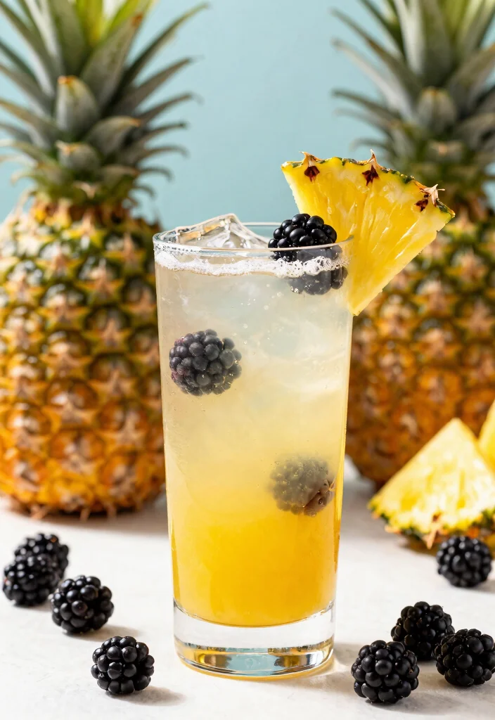 17 Blackberry Old Fashioned Cocktail Recipes Fruity & Bold - 12. Blackberry Pineapple Old Fashioned 1