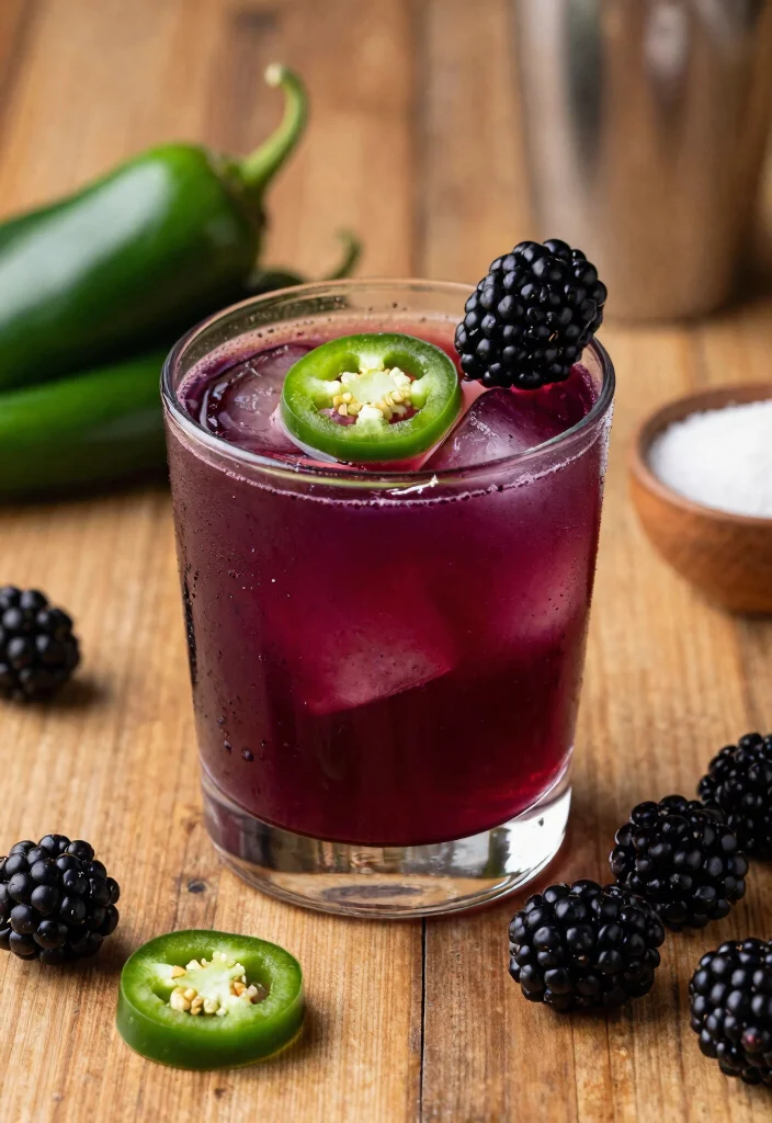 17 Blackberry Old Fashioned Cocktail Recipes Fruity & Bold - 2. Spicy Blackberry Old Fashioned 1