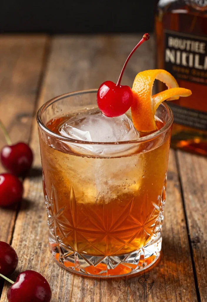 17 Cherry Old Fashioned Cocktail Recipes with Classic Flavor - 1. Classic Cherry Old Fashioned 1