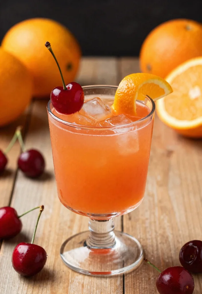 17 Cherry Old Fashioned Cocktail Recipes with Classic Flavor - 14. Cherry Orange Old Fashioned 1