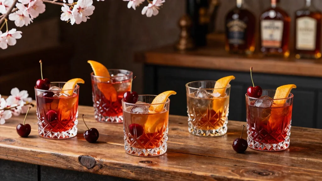 17 Cherry Old Fashioned Cocktail Recipes with Classic Flavor