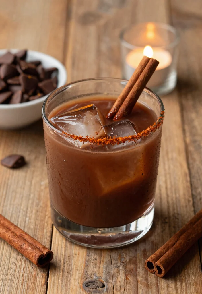 17 Chocolate Old Fashioned Cocktail Recipes for Dessert Fans - 2. Spicy Chocolate Old Fashioned 1