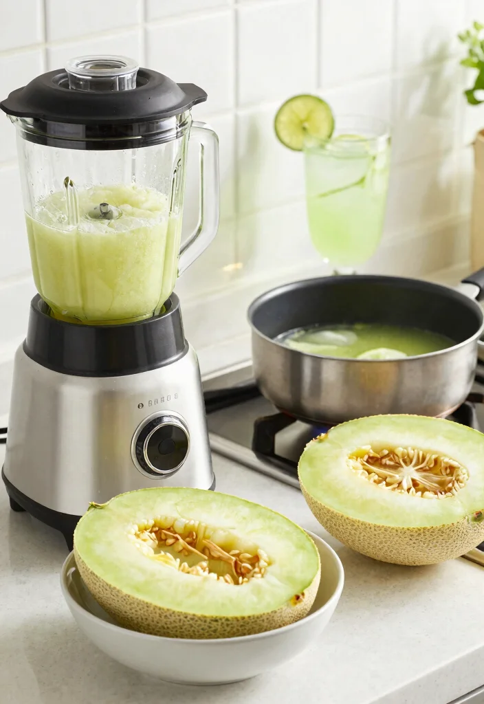 17 Cocktail Simple Syrup Recipes Every Home Bartender Needs - 11. Honeydew Lime Syrup 1