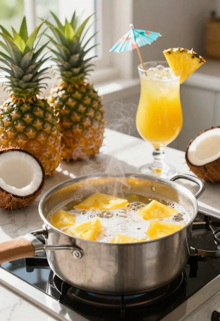 17 Cocktail Simple Syrup Recipes Every Home Bartender Needs - 14. Pineapple Coconut Syrup 1