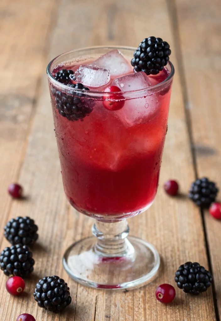17 Cranberry Paloma Cocktail Tequila Recipes Any Season - 16. Cranberry Blackberry Paloma 1