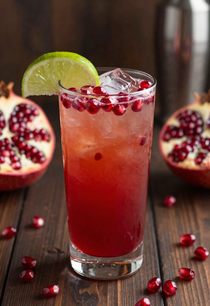 17 Cranberry Paloma Cocktail Tequila Recipes Any Season - 9. Cranberry Pomegranate Paloma 1