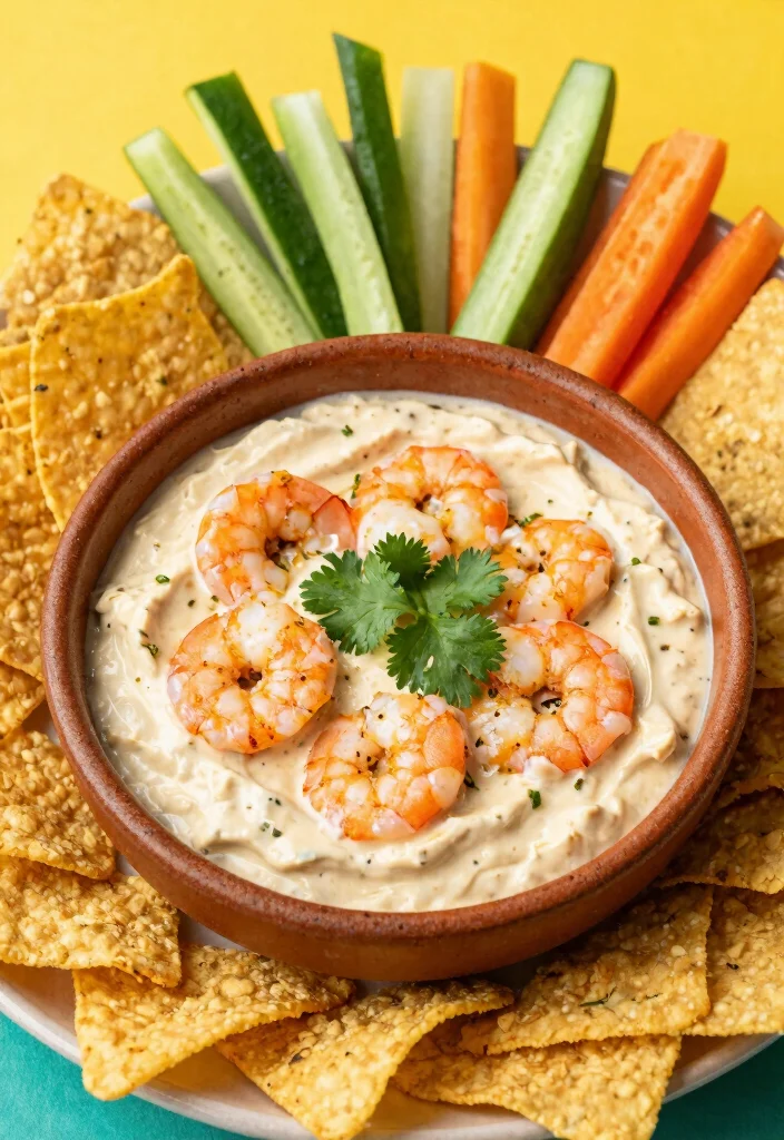 17 Cream Cheese Shrimp Dip Cocktail Sauce Appetizer Recipes - 12. Creamy Chipotle Shrimp Dip 1