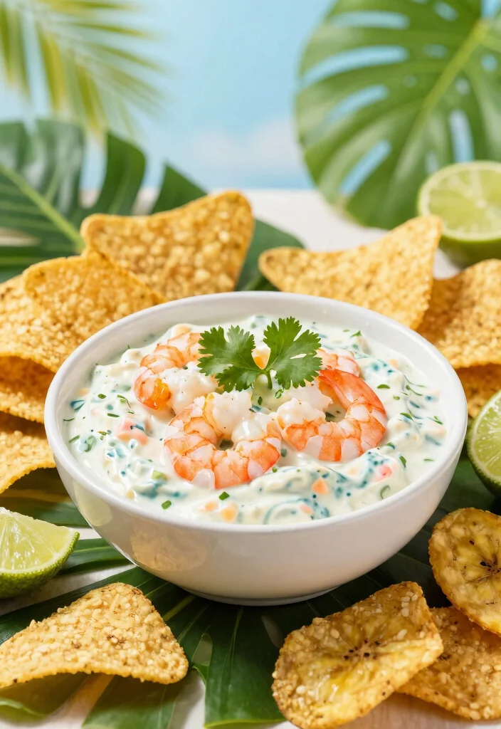17 Cream Cheese Shrimp Dip Cocktail Sauce Appetizer Recipes - 14. Creamy Coconut Lime Shrimp Dip 1