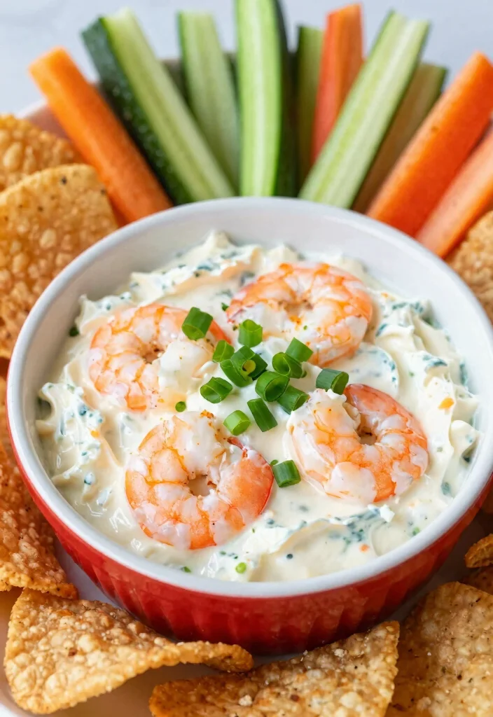 17 Cream Cheese Shrimp Dip Cocktail Sauce Appetizer Recipes - 6. Sweet and Spicy Cream Cheese Shrimp Dip 1
