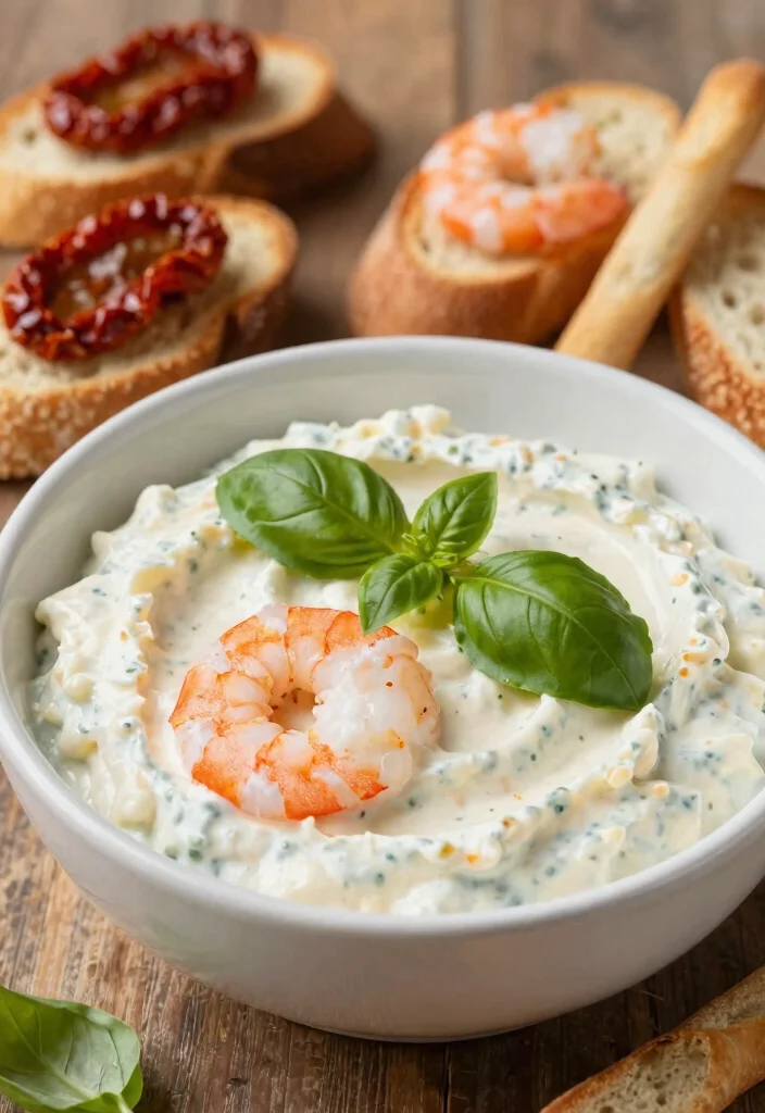 17 Cream Cheese Shrimp Dip Cocktail Sauce Appetizer Recipes - 8. Italian Cream Cheese Shrimp Dip 1